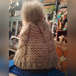 Cozy Knit Beanie with Pom Pom